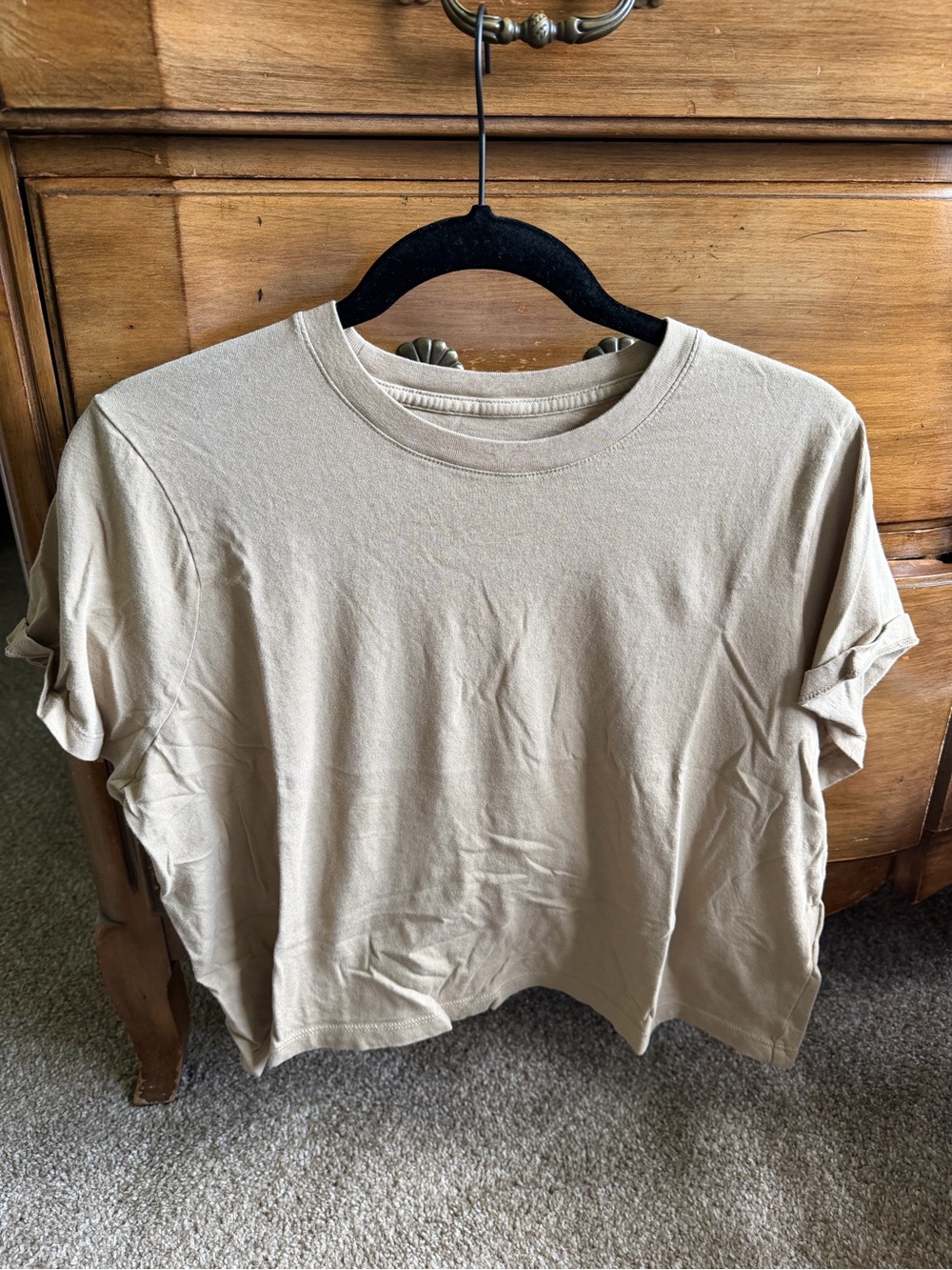 Madewell Softfade Cotton Boxy-Crop Tee - Picture 2 of 4